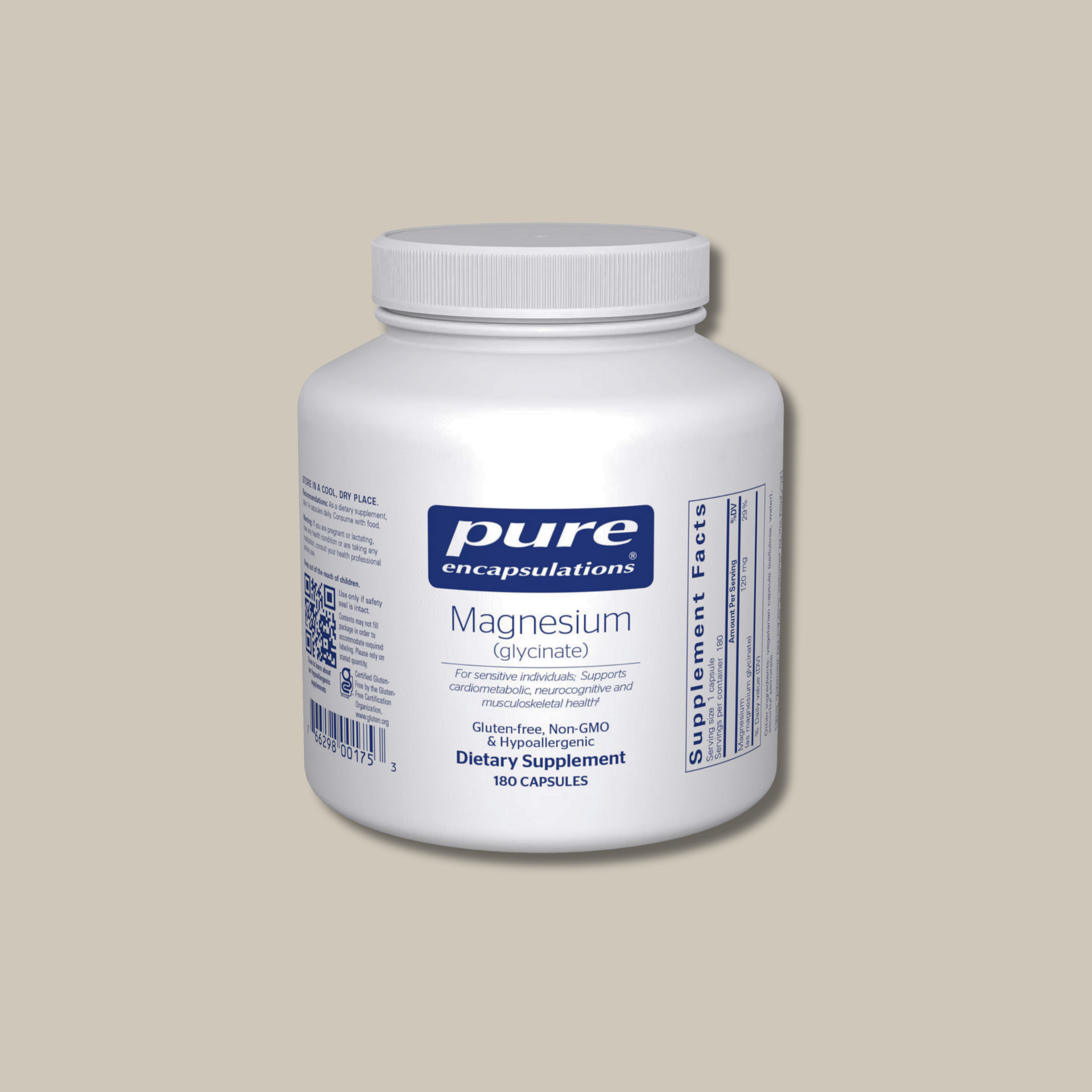 Pure Encapsulations - Magnesium Glycinate 120mg