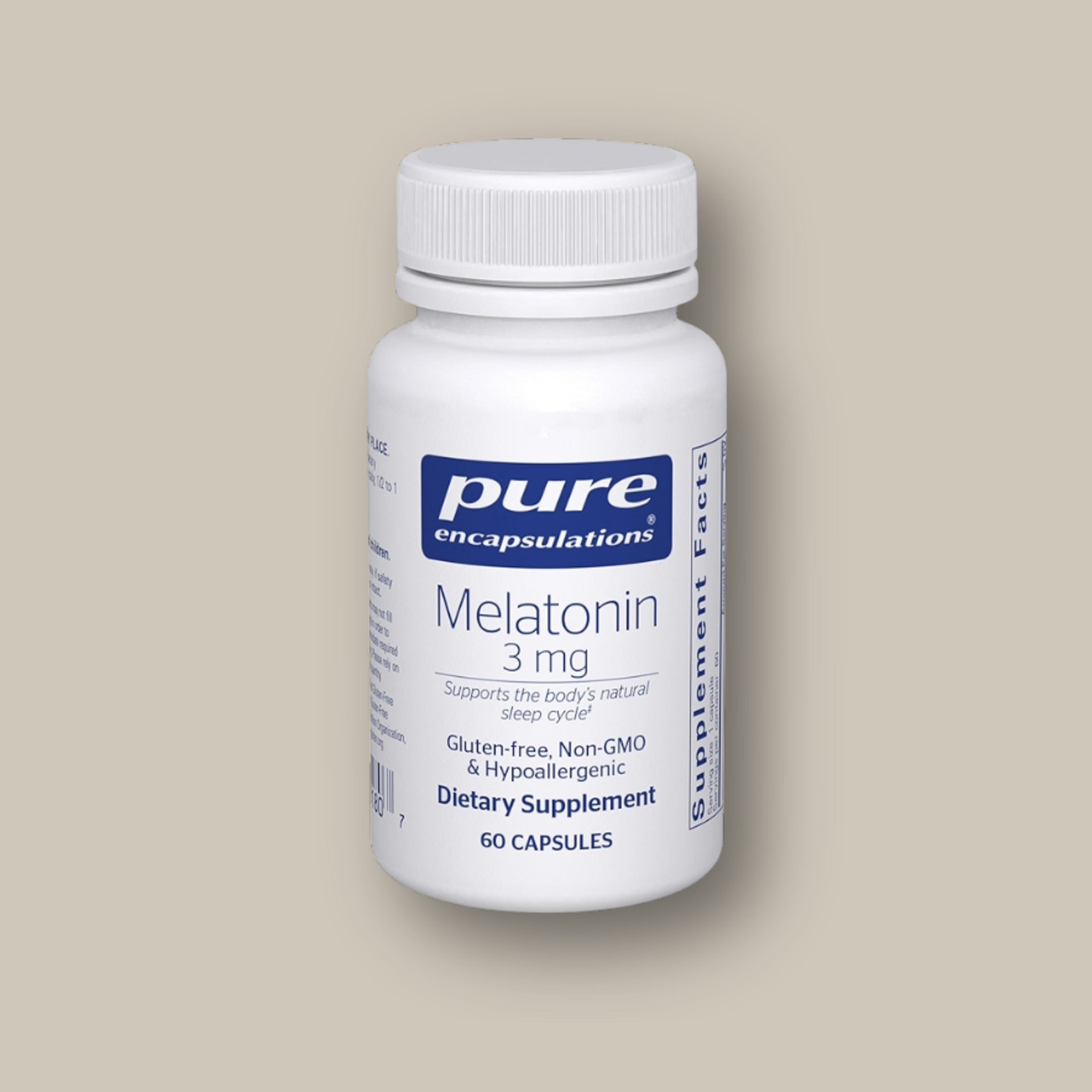 Pure Encapsulations - Melatonin 3mg