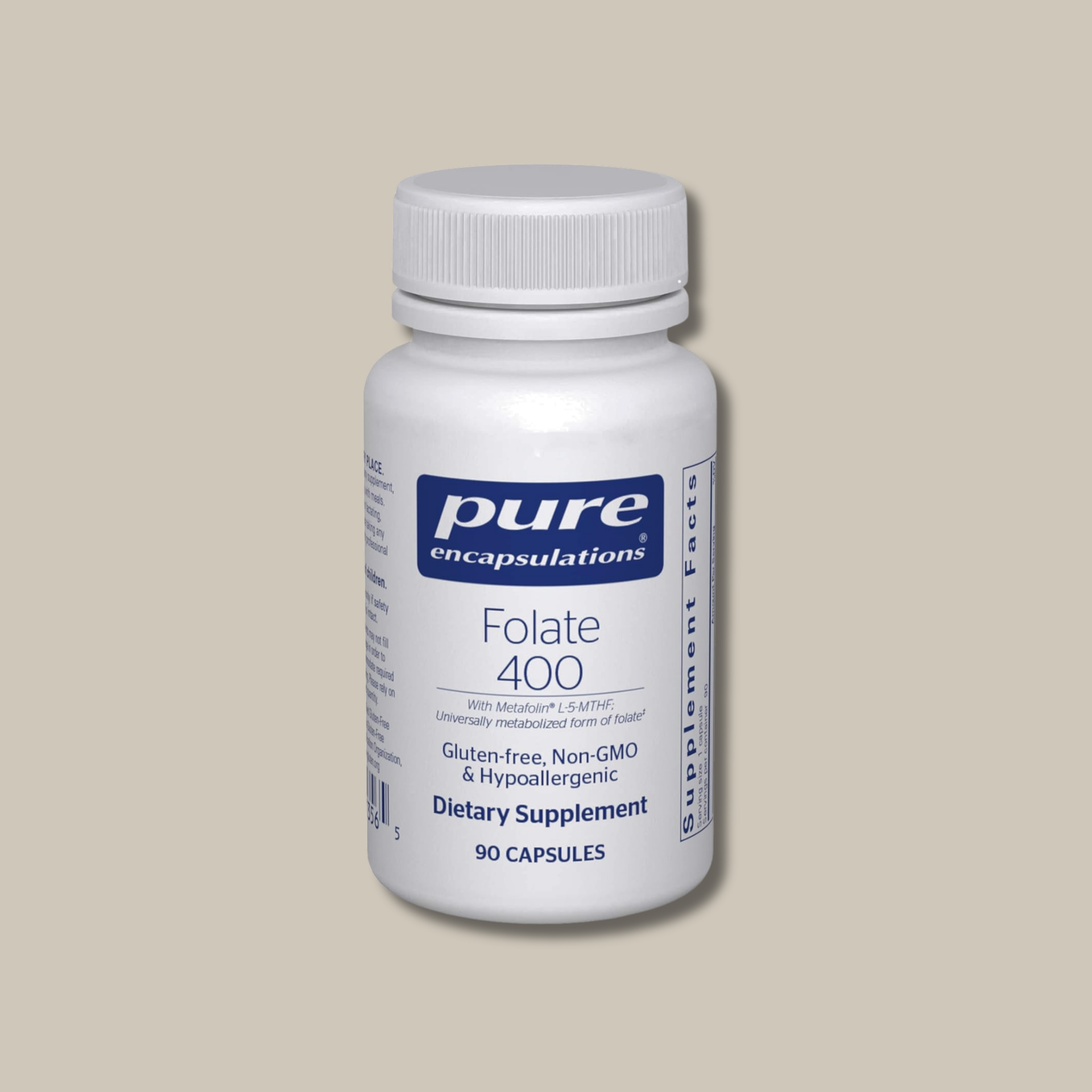 Pure Encapsulations folate 400 90 capsules